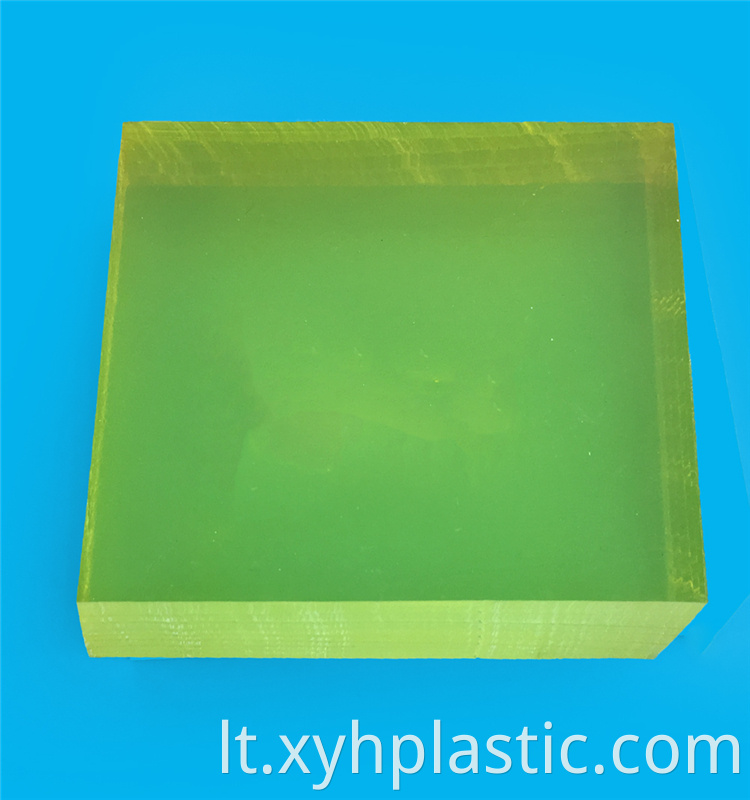 Transparent Clear PU Plates